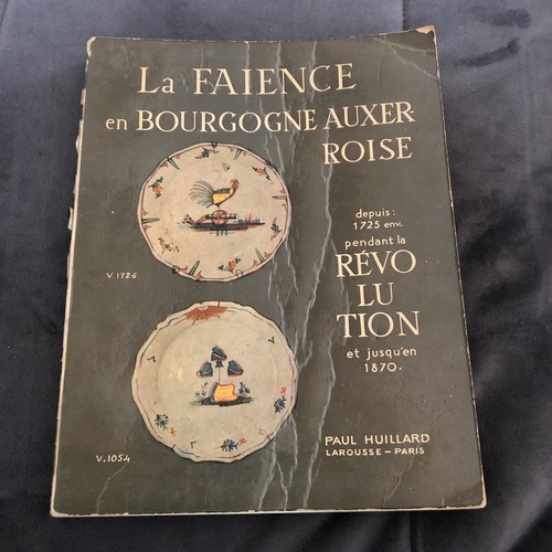 Livre faïence bourgogne - livre, en