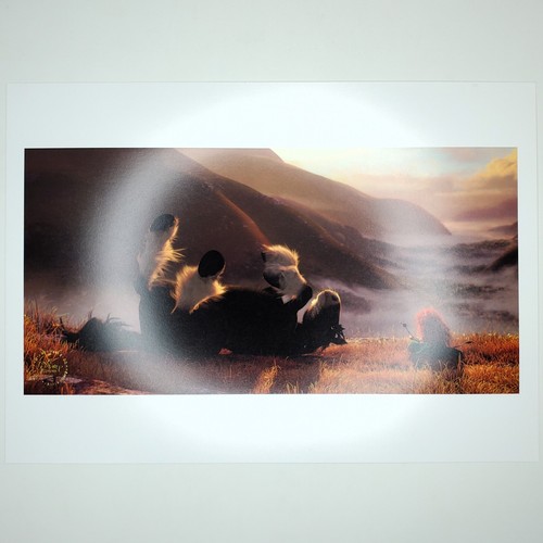 Brave lithograph merida angus - brave,
