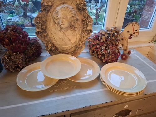 Assiettes creuses couleur - 6,