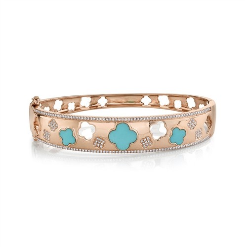14k rose turquoise - 14k,