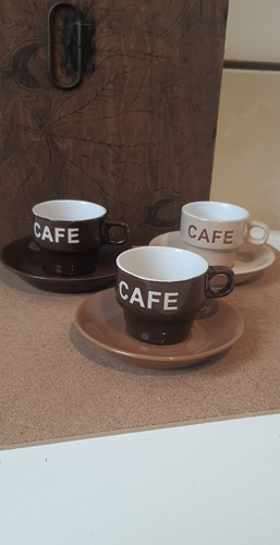 Lot tasses café et - lot,