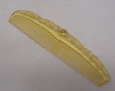 Grand peigne cheveux ancien - peigne,