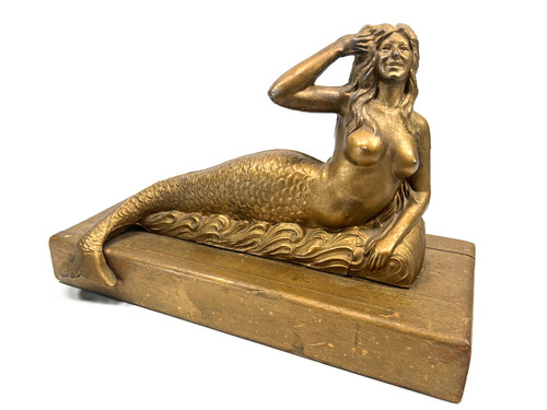 20s 30s vtg - mermaid, sculpture