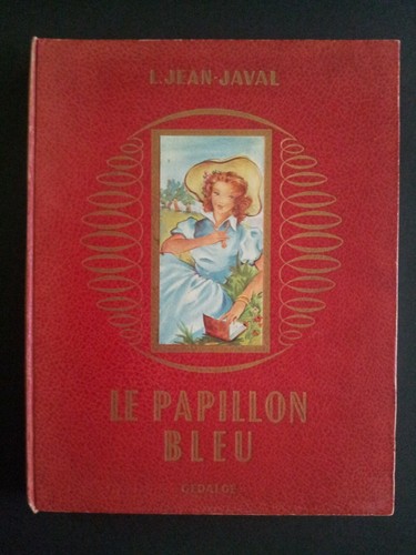 Papillon bleu lily - papillon,