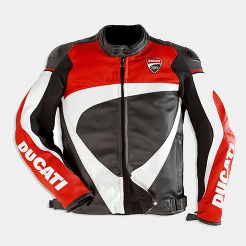 Ducati leather jacket - leather,