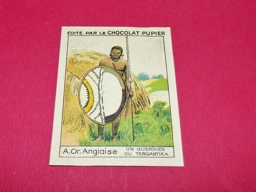 Rare chromo chocolat pupier - chocolat,