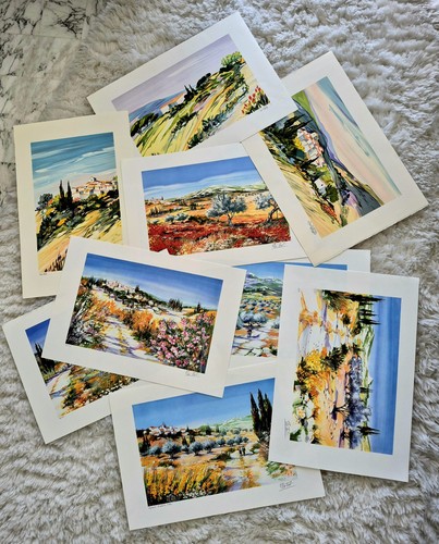 Lot lithographies - de, 10