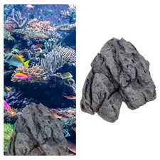 Simulation Stone Fish Tank Landscape Ornements Décor réaliste d'aquarium