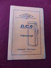 catalogue pompe a essence : SATAM DC 9  / garage plaque émaillé