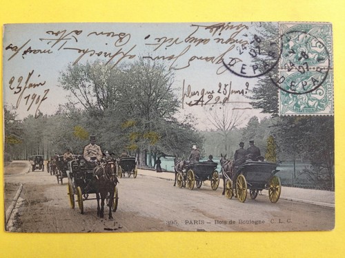 Cpa paris 1908 transport - 1908,