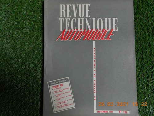 Rta revue technique peugeot - technique,