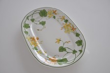 Plat ovale,   Villeroy et Boch modèle GERANIUM
