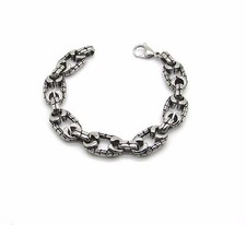Stainless steel bracelet - stainless,
