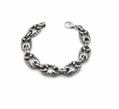 Stainless steel bracelet - stainless,