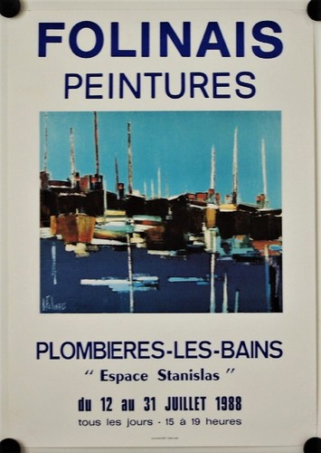 Affiche folinais 1988 - affiche,