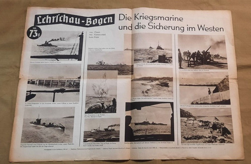 Affiche allemande kriegsmarine - affiche,