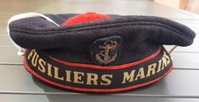 RFM RBFM Bachi T55 type 1940 Ruban FUSILIERS MARINS Marine ORIGINAL 1° DFL 2° DB