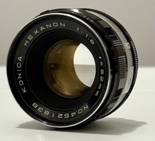 Konica Hexanon 52mm F/1.8 Lens