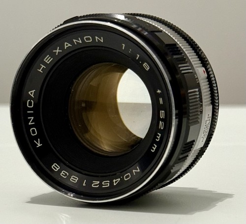 Konica hexanon 52mm - hexanon, lens