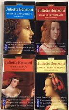 La FLORENTINE tomes 1 à 4 Juliette Benzoni complet Roman livre histoire