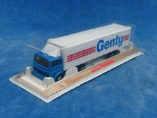 RARE TOP ++ MAJORETTE 300 1:100 TRACTEUR RENAULT SEMI-REMORQUE GENTY N° 361