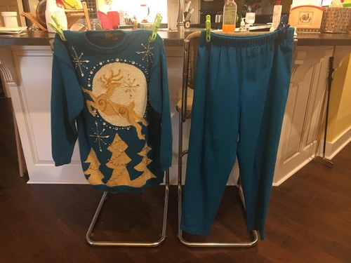 Ugly christmas sweater with - ugly,