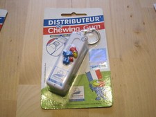 PORTE CLE COLLECTOR DISTRIBUTEUR DE CHEWING GUM COUPE DU MONDE FRANCE 98