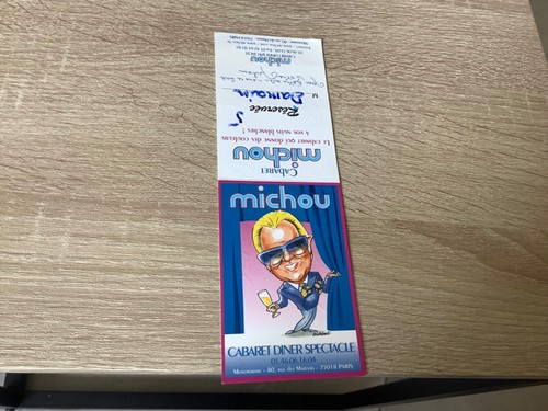 Michou carte cabaret spectacle - michou-carte,
