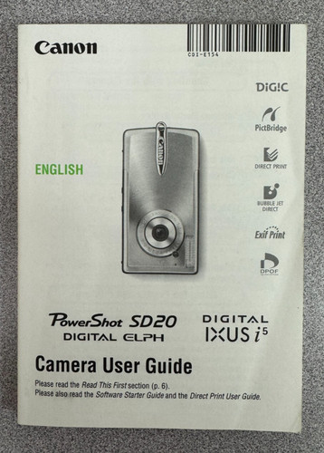 Canon powershot sd20 digital - canon, /