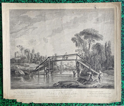 Boucher gravure originale - f.,