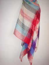 Jolie Grande Echarpe Pashmina Multicolore 180x70cm