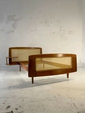 1950 ROGER LANDAULT LIT DE JOUR DAYBED MODERNISTE RECONSTRUCTION DANSK 