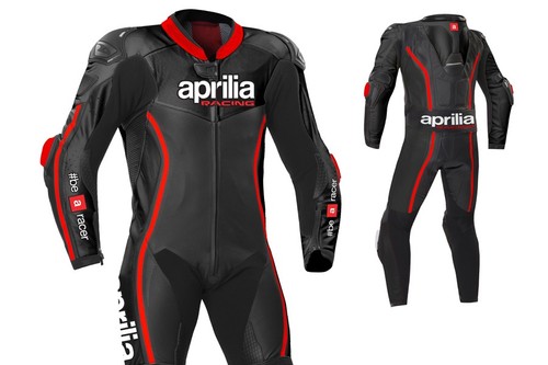 Homme moto cuir aprilia - cuir, tenue