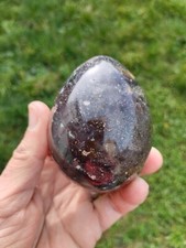 Jaspe Océan Forme Oeuf Pierre