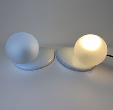 Paires D’appliques Vintage Désign Space Age Globe Verre