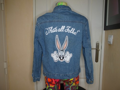 Blouson jean femme looney - en,
