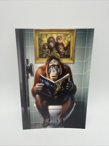 Affiche humoristique orang - affiche,