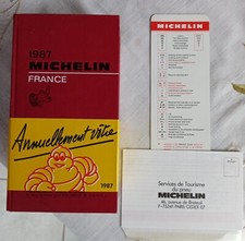 Guide michelin france 1987 - michelin,