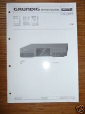 Manuel De Service Grundig T 12