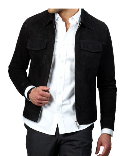 Blouson motard bombardier - de,