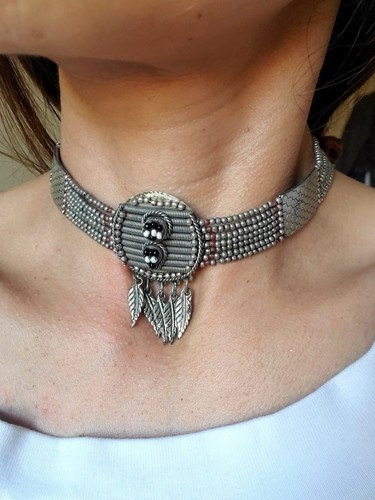 Vintage collier ras - ras, de