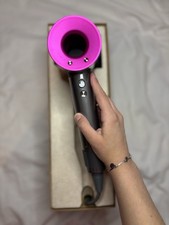 Dyson Supersonic 1600W Sèche-Cheveux - Gris/Fuchsia