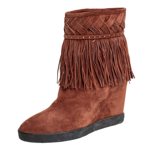 Bottines franges daim - à,