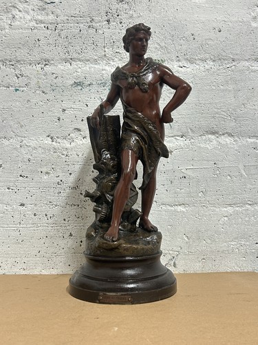 Antique spelter sculpture - antique,