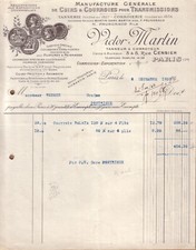 PARIS - FACTURE VICTOR MARTIN