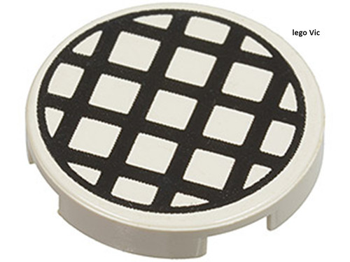 Lego 4150p01 tile black - black, grid