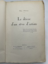 Le décor d'un rêve d'artiste