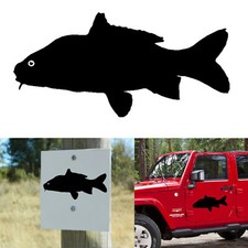 Carpe Autocollant Vinyle Découpé - Fish