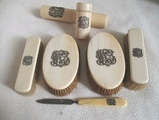 RARE ET ANCIEN NECESSAIRE DE TOILETTE POUR HOMME EPOQUE 1900 OU  AVANT