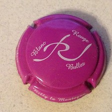 Capsule de champagne HERBERT Stéphane (14. fuchsia et blanc)